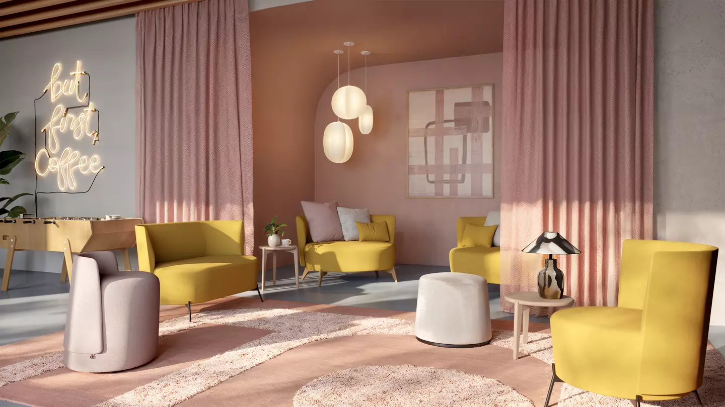 poufs confort et lounge et design pour un espace accueil ou attente