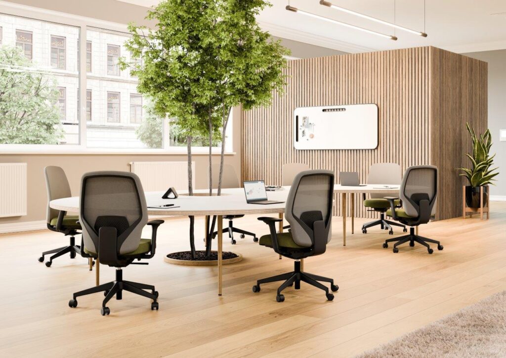 fauteuil ergonomique réglable et ajustable pour la prévention des TMS, idéal entreprise, open space, santé des collaborateurs