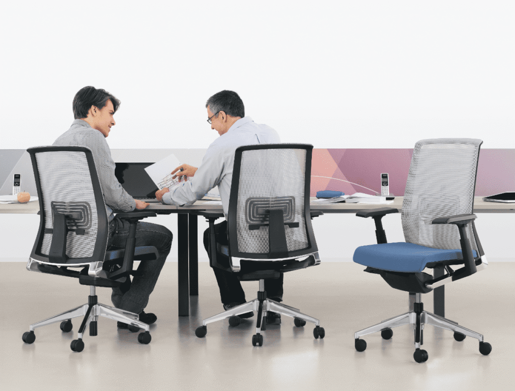 fauteuil ergonomique réglable et ajustable pour la prévention des TMS, idéal entreprise, open space, santé des collaborateurs