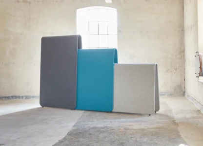 cloisons acoustiques phono absorbant de bureau pour séparer des espaces professionnels en entreprise