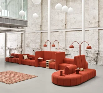 lounge et détente pour une entreprise ou simplement un accueil d'attente cosy et coloré