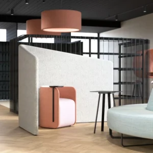 cloisons acoustiques phono absorbant de bureau pour séparer des espaces professionnels en entreprise