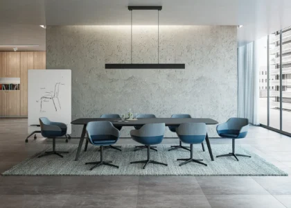 fauteuil pour un espace de réunion ou de conférence