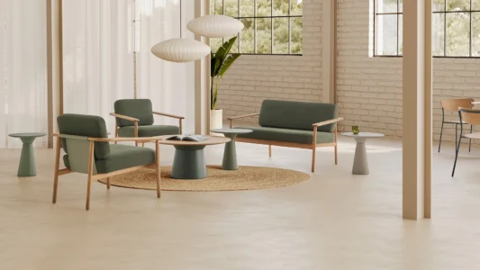tables basses pour espace d'attente ou d'accueil