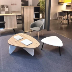tables basses pour espace d'attente ou d'accueil