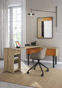 bureau pour travail à domicile en télétravail home office
