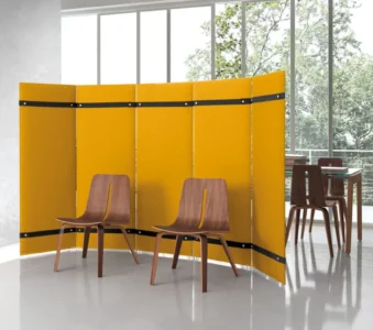 cloisons acoustiques phono absorbant de bureau pour séparer des espaces professionnels en entreprise