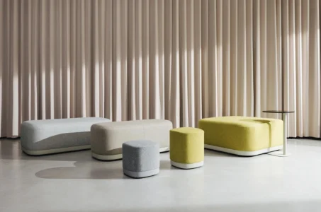 poufs confort et lounge et design pour un espace accueil ou attente