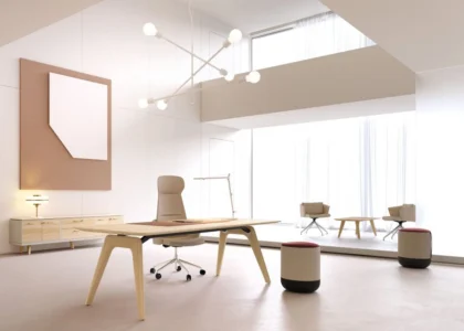 bureau de direction moderne, design, pour un espace de direction dans une entreprise