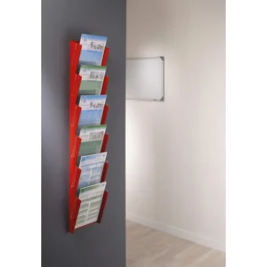 présentoir d'accueil ou d'attente pour mettre en valeur des brochures ou des documents