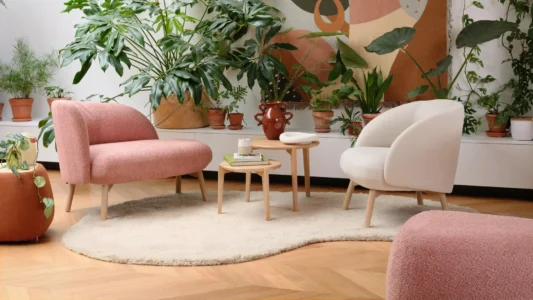 lounge et détente pour une entreprise ou simplement un accueil d'attente cosy et coloré