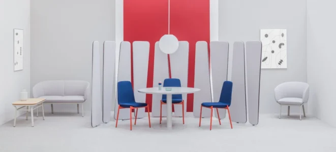 cloisons acoustiques phono absorbant de bureau pour séparer des espaces professionnels en entreprise
