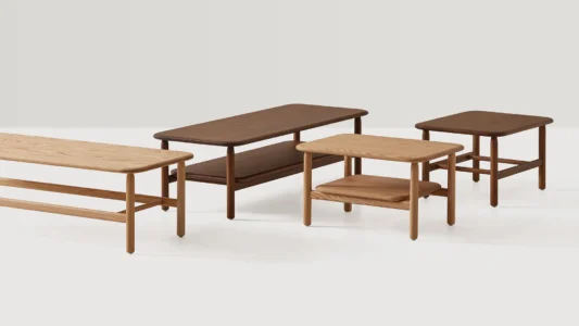 tables basses pour espace d'attente ou d'accueil