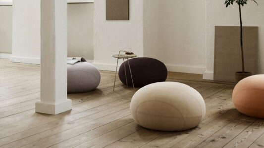 poufs confort et lounge et design pour un espace accueil ou attente