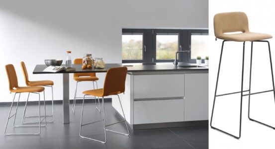 chaises hautes ou tabourets pour un espace convivial en entreprise