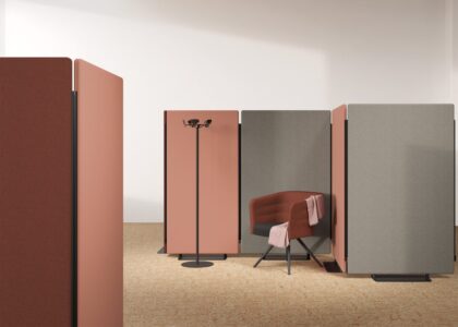 cloisons acoustiques phono absorbant de bureau pour séparer des espaces professionnels en entreprise