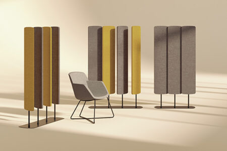 cloisons acoustiques phono absorbant de bureau pour séparer des espaces professionnels en entreprise