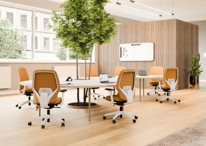 fauteuil ergonomique réglable et ajustable pour la prévention des TMS, idéal entreprise, open space, santé des collaborateurs