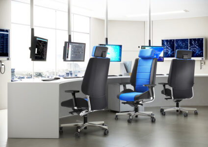 fauteuil ergonomique réglable et ajustable pour la prévention des TMS, idéal entreprise, open space, santé des collaborateurs