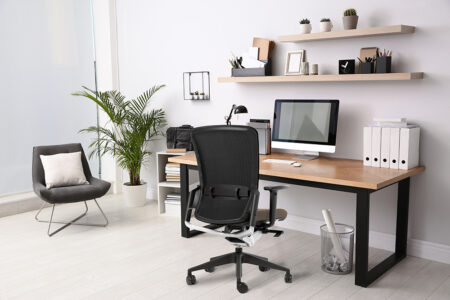 fauteuils de travail pour les collaborateurs d'une entreprise, idéal pour open space, coworking