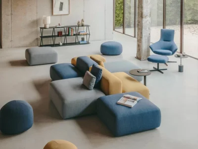 espace lounge pour la détente et le bien-être des collaborateurs