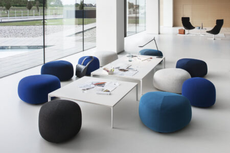espace lounge pour la détente et le bien-être des collaborateurs