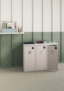 poubelles de tri pour trier les déchets recyclables pour l'écologie environnementale