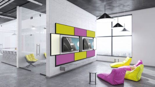 tableaux d'affichage d'entreprise ou de collectivités pour mettre en valeur des informations importantes pour les collaborateurs en entreprise