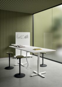 tables modulaires pour entreprise, idéal open space ou coworking, conférence, espace agile