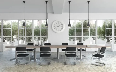 tables de réunion idéal pour coworking ou open space en entreprise