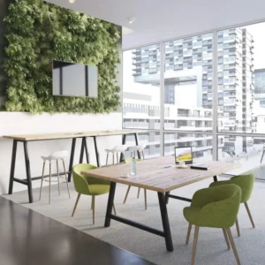 tables de réunion idéal pour coworking ou open space en entreprise