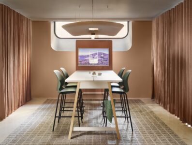 tables de réunion idéal pour coworking ou open space en entreprise
