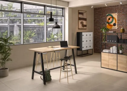 tables de réunion idéal pour coworking ou open space en entreprise