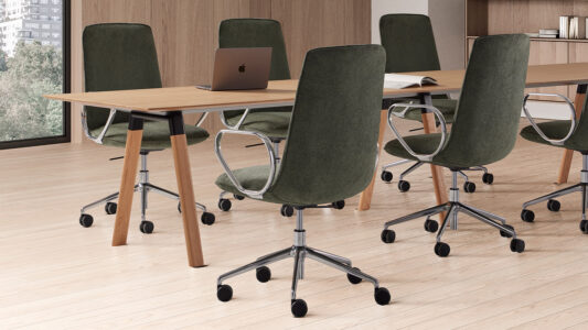 tables de réunion idéal pour coworking ou open space en entreprise