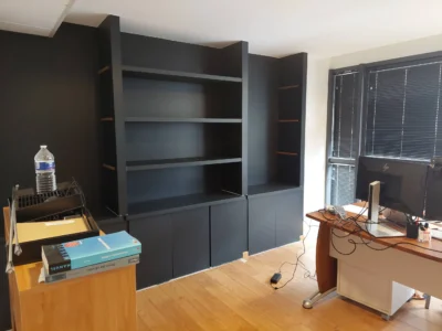 Aménagement de 75 m² Accueil / salle d'attente /bureaux/ Salle de réunion