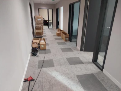 Cabinet Comptable 46 postes de travail réglable électrique 720 m2