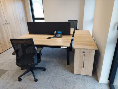 Cabinet Comptable 46 postes de travail réglable électrique 720 m2