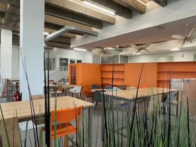 amenagement du bâtiment Oxygène du CROUS de Caen
