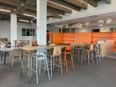amenagement du bâtiment Oxygène du CROUS de Caen