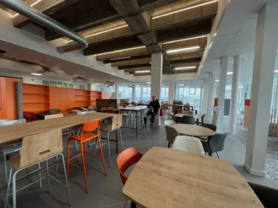 amenagement du bâtiment Oxygène du CROUS de Caen