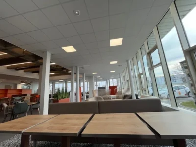 amenagement du bâtiment Oxygène du CROUS de Caen