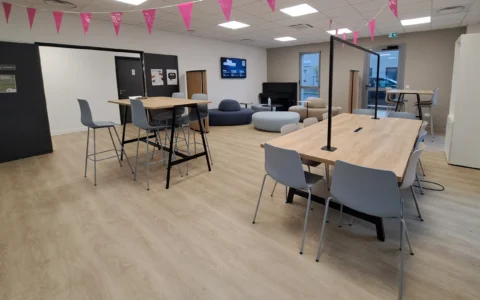 aménagement de l'école E2SE Business School de Colombelles, plan 3D