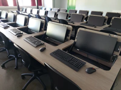 aménagement d'une salle informatique pour une école d'ingénieurs à caen